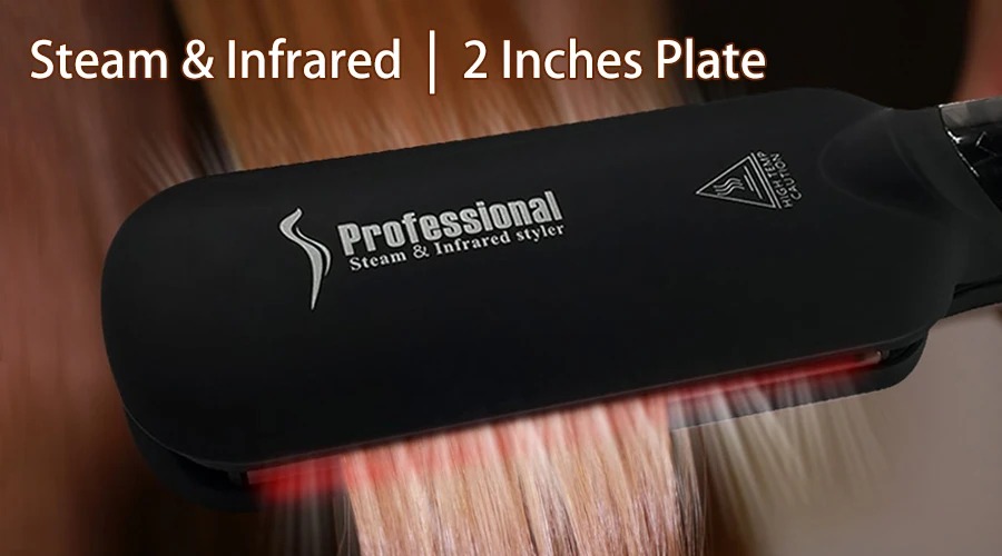 lisseur a vapeur Professional Hair Salon Steam Styler original KR-088A