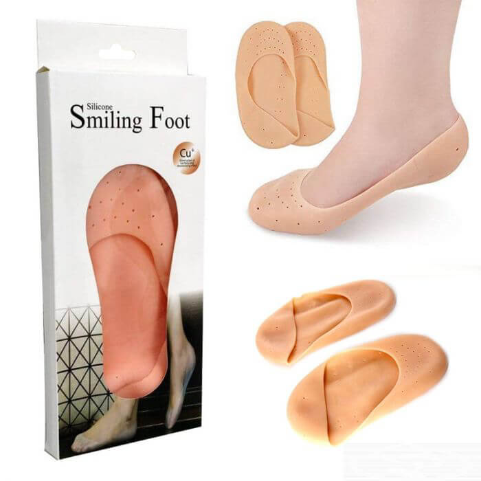 smiling foot chaussettes au Silicon