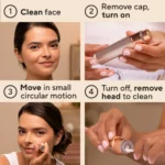 Stillou Flawless Visage Epilateur Rechargeable