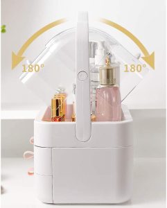 Boîte de Rangement de maquillage et accessoires cosmétiques