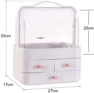 Boîte de Rangement de maquillage et accessoires cosmétiques