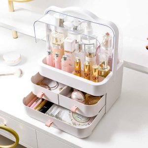 Boîte de Rangement de maquillage et accessoires cosmétiques