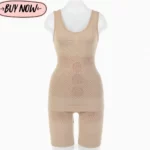 Gaine sibote trois pièces Body Shaper 3 en 1 Beige – Sculptant