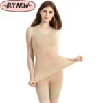 Gaine sibote trois pièces Body Shaper 3 en 1 Beige – Sculptant