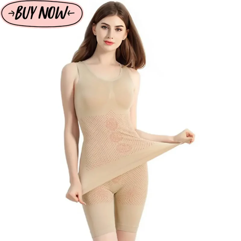 Gaine sibote trois pièces Body Shaper 3 en 1 Beige – Sculptant