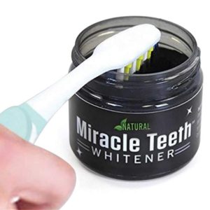  Poudre de blanchiment des dents à base de Charbon Naturel Miracle Teeth Whitener