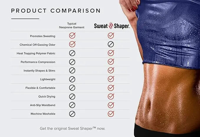 Sweat Shapers – gaine amincissante débardeur shapers effet Sauna gaine amincissante débardeur shapers