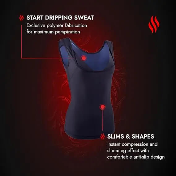 Sweat Shapers – gaine amincissante débardeur shapers effet Sauna gaine amincissante débardeur shapers
