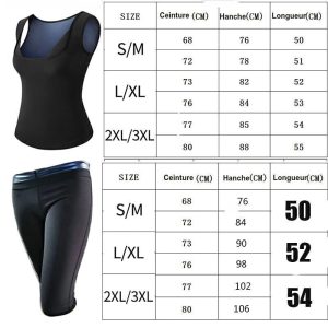 gaine amincissante complète sweat maker