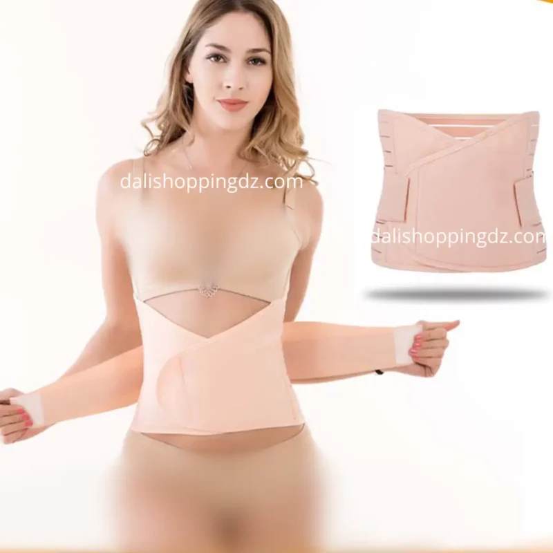 gaine ceinture scratch elastic belt - Ceinture De Soutien - Ceinture Lombaire Shaper Respirante - Récupération Post-partum - Perte Poids Du Ventre