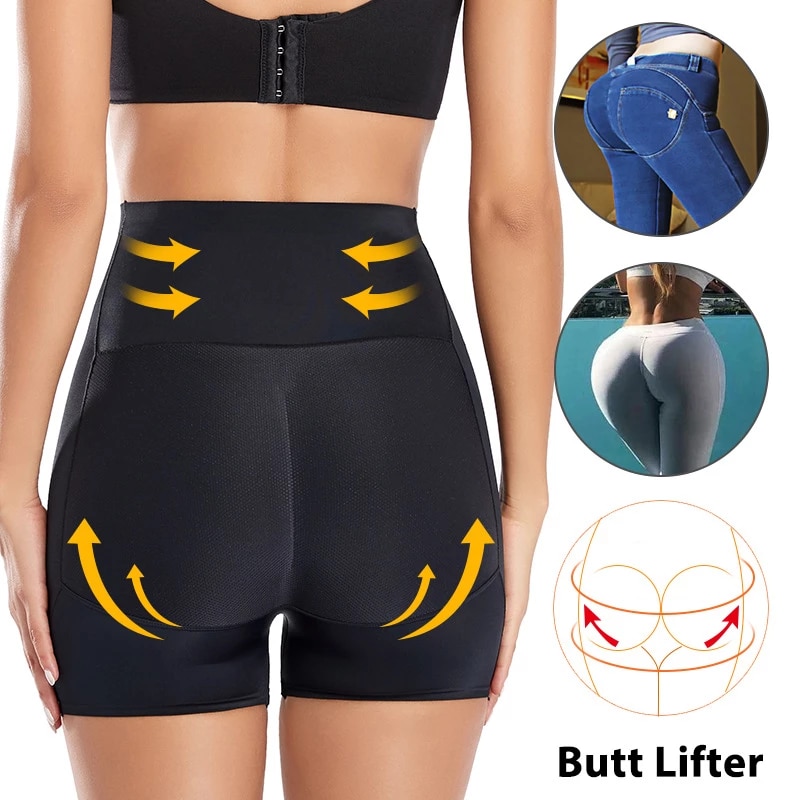 Culotte Gainante Femme - Short BBL Avec Coussinets De Hanches, Remodelant Ventre Et Cuisses, Effet Lissant Pour Fêtes, Travail, Tenues Moulantes