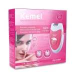 Epilator KEMEI électrique sans fil 2en 1 pour Femmes KM-6199A