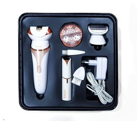 Pack Enzo Professional épilation et nettoyage 4 en 1 EN-3161H