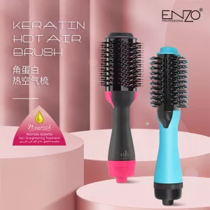 Brosse chauffante ENZO Sèche-cheveux EN 4118 مشط انزو لتصفيف الشعر 