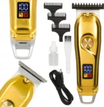 Tondeuse A Cheveux Rechargeable 600MAh 5W LCD Kemei Km-427