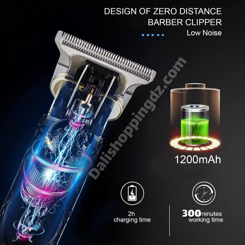 Tondeuse électrique sans fil Rechargeable Kemei KM-700H 10W