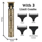 Tondeuse Rechargeable Doré Kemei KM-700D ماكنة حلاقة رجالية كيمي