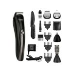 Tondeuse Electrique Rechargeable kit 11 En 1 – Km-600 – Noir