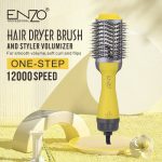 brosse rotative à coup de carbone, ENZO EN-4129, sèche-cheveux