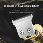 tondeuse à cheveux T9 kemei KM-2095 anti-dérapant électrique tondeuse LCD affichage