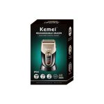 Kemei-Rasoir électrique à trois lames de haute qualité pour hommes, km-3209, étanche IPX4