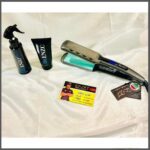 Lisseur italien avec produits de protection capillaire de ENZO, modèle EN-3977