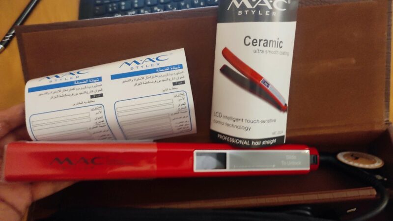 MAC STYLER Lisseur Professionnel en Plaques de Céramiques MAC MC-2024