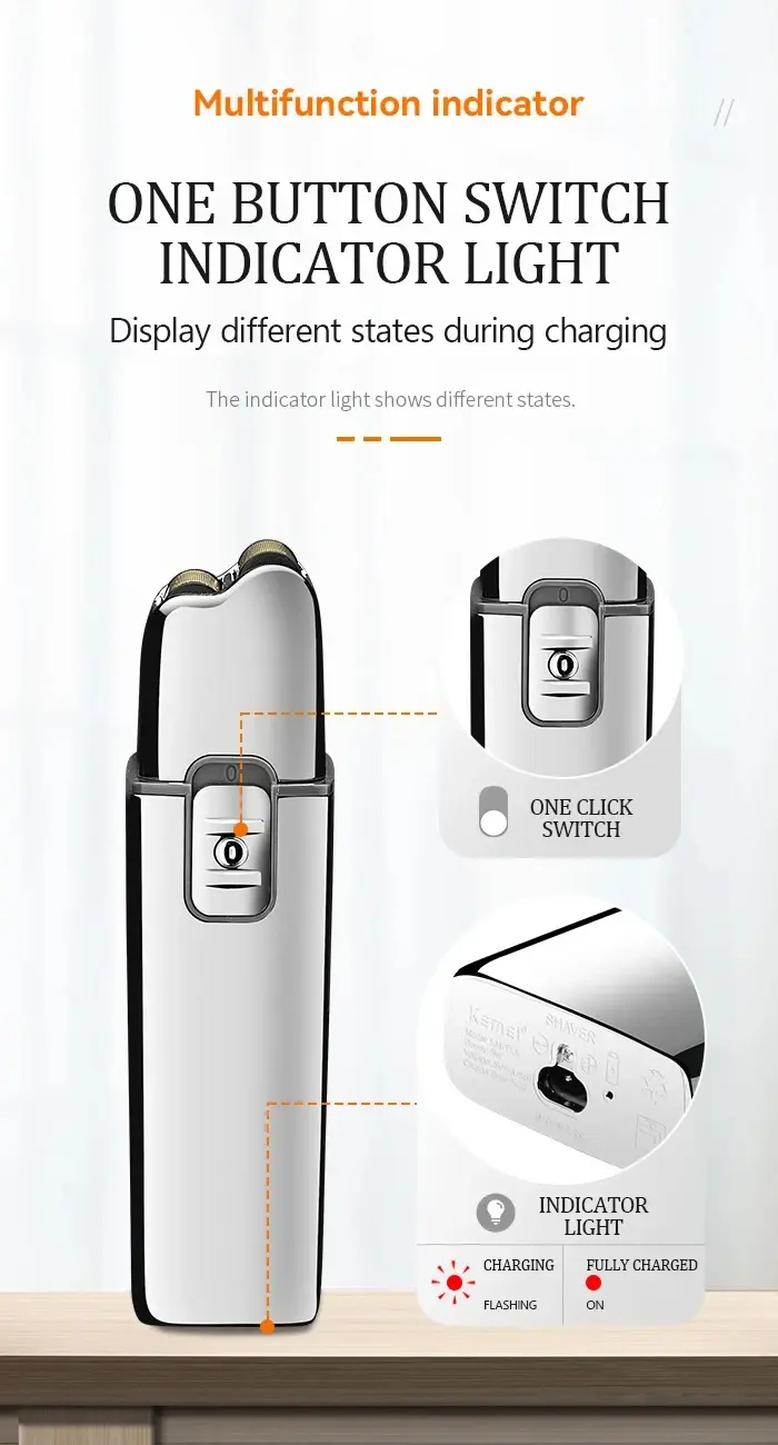 rasoir électrique pour hommes étanche tête chauve kemei km-tx5 Tondeuse ماكنات حلاقة