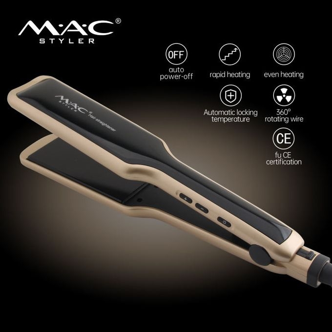 Mac Styler Lisseur Keratin Therapy Haute Température 750 F – Gold/Noir MC-3062