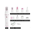 Épilateur Électrique kemei Km-2189 Femme 7 In 1 - Blanc – Image 3