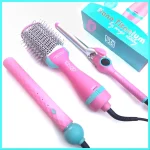 Gift pack enzo EN-3311 3 en 1, Sèche-cheveux, Lisseur, Boucleur