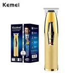 Kemei KM-5093 Tondeuse À Cheveux Professionnel Finition 0mm Rechargeable