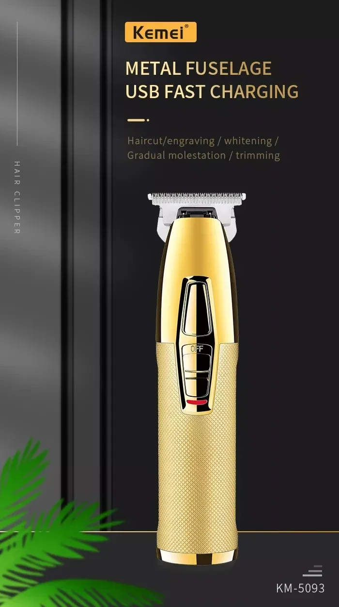 Kemei KM-5093 Tondeuse À Cheveux Professionnel Finition 0mm Rechargeable - - Boutique Algérie