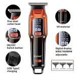 Kemei Tondeuse À Cheveux Tondeuse À Cheveux Professionnel Barbier Tondeuse Électrique Rasoir De Coupe De Cheveux Machine Rechargeable Tondeuse Hommes KM-658
