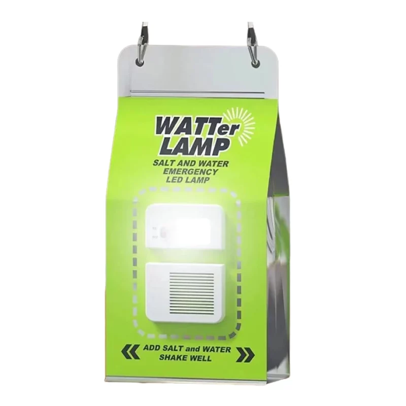 Lampe de camping extérieure portable, eau salée, lampe de secours à LED, lampes de pêche de nuit, lampe à économie d’énergie, sortie d’usine