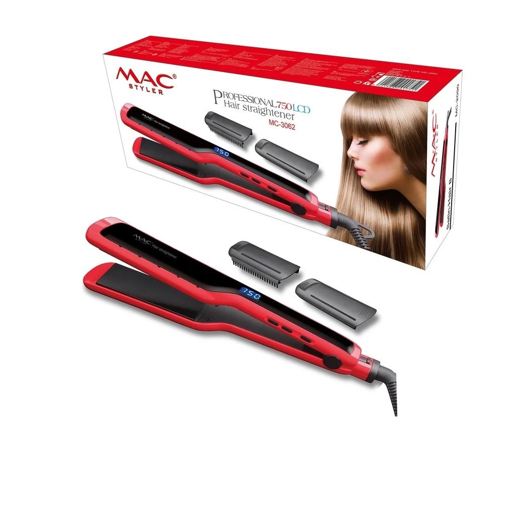 Mac Styler Lisseur A Vapeur -MC-3062 - rouge Mac Styler Lisseur A Vapeur -MC-3062 - rouge