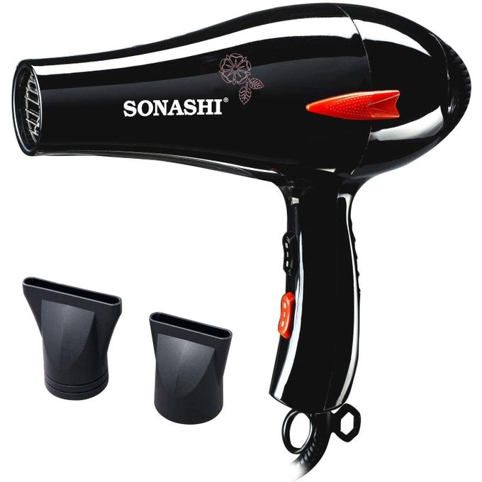 Sonashi SHD-3009 Séchoir Sèche-cheveux 2000 Watts Noir