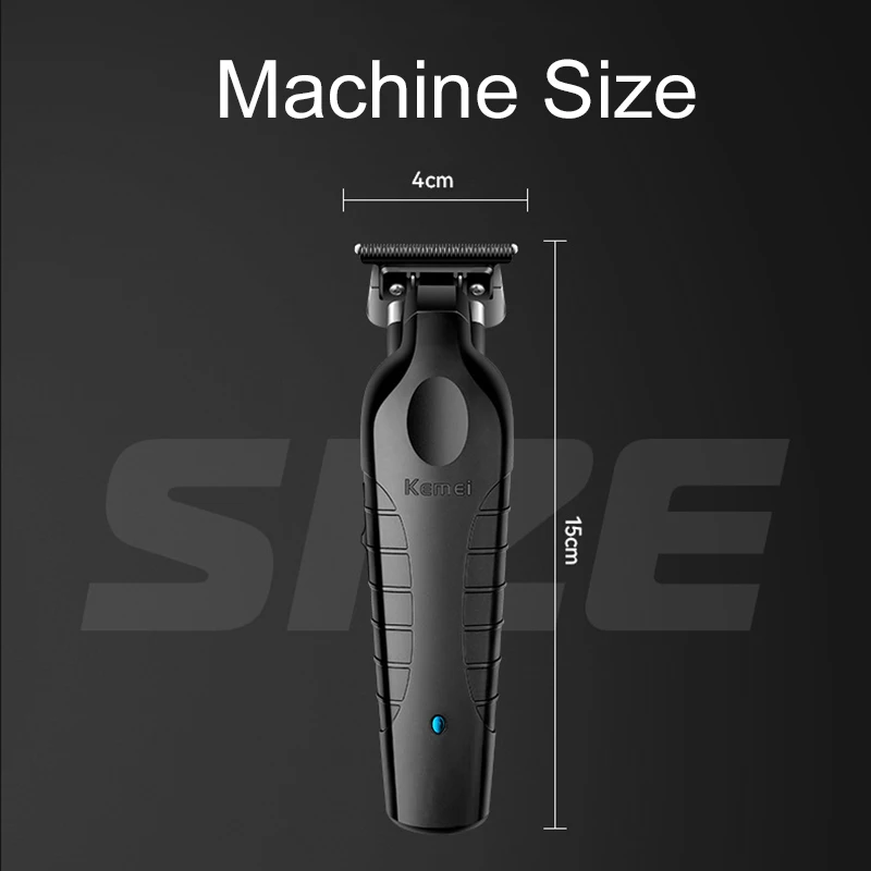Tondeuse kemei KM2299 , rechargeable via USB, sans fil,