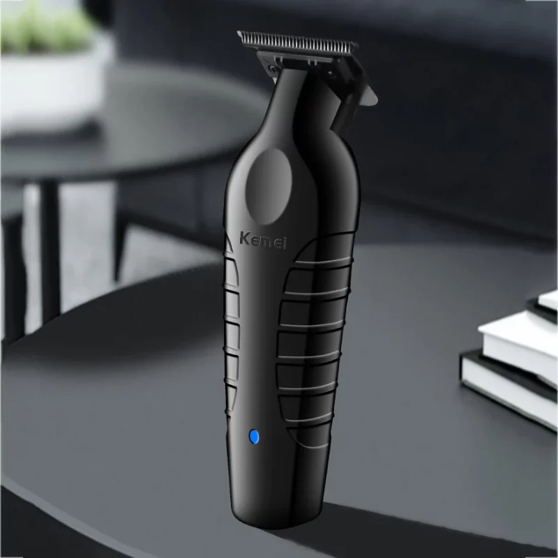 Tondeuse à cheveux électrique professionnelle, rechargeable via USB, sans fil, KM-2299 kemei