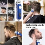 Tondeuse professionnel À Cheveux USB Rechargeable Électrique À Affichage Numérique Km-1895 – Image 7