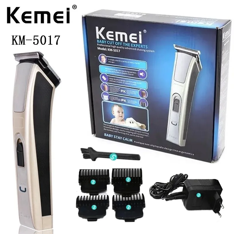 Kemei-Tondeuse à cheveux électrique de haute qualité KM-5017 barbier tondeuse à cheveux professionnelle sans fil
