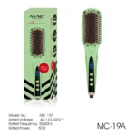 MAC MC-19 – Brosse Lissante Électrique Céramique Tourmaline à Température Réglable brosse mac