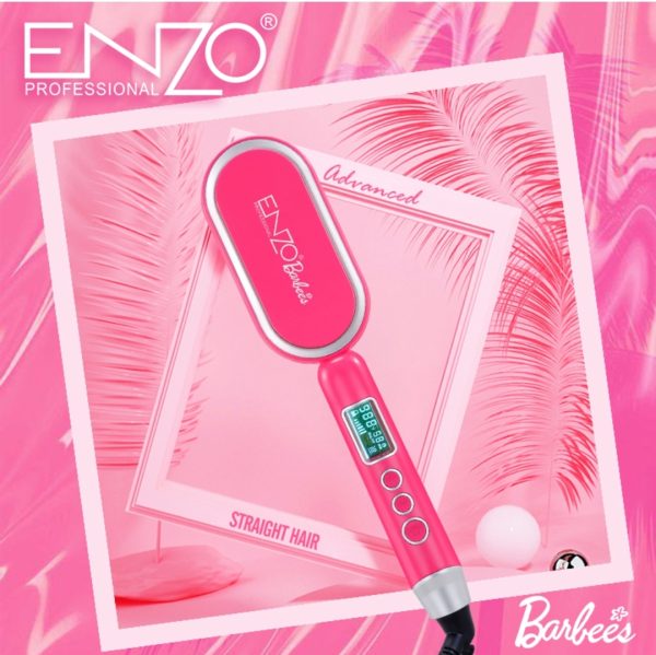 Peigne Pour Cheveux Chauffante Lissante Pro 988F° Advanced BARBIE