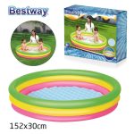 Piscine Gonflable Bestway - 51103 - 152X30Cm - Colorée