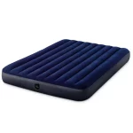 SancINaler- Matelas gonflable avec pompe à main, lit pneumatique classique Queen, camping, 64765