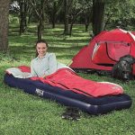 Matelas Gonflable Bestway 67223 pour camping et bivouac avec oreiller et pompe 1 place – Image 2