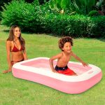 Piscine rectangulaire Intex gonflable dimensions : 166 cm x 100 cm x 25 cm (58423NP) – Image 2