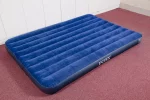 SancINaler- Matelas gonflable avec pompe à main, lit pneumatique classique Queen, camping, 64765