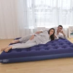 Intex 64756-Matelas gonflable avec pompe intégrée, lit à air, design unique