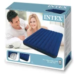 SancINaler- Matelas gonflable avec pompe à main, lit pneumatique classique Queen, camping, 64765